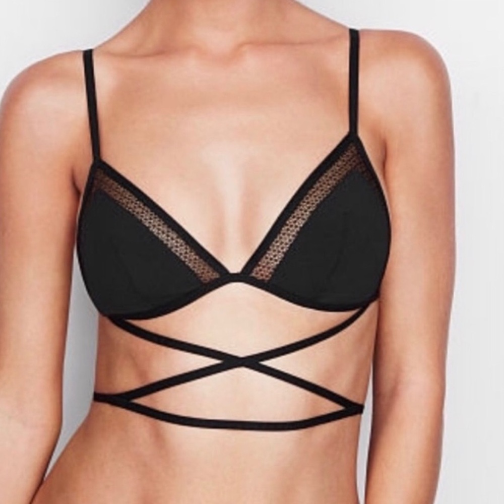 Victorias Secret triangle wrap around bralette
